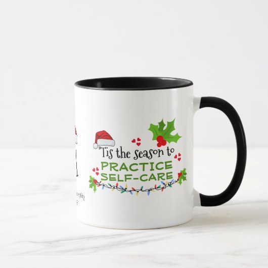 PRAKTIJK SELF-CARE kerstmonogram Mok (Rechts)
