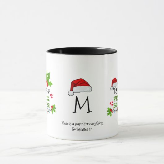 PRAKTIJK SELF-CARE kerstmonogram Mok (Midden)