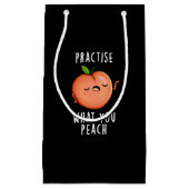 Praktijk wat u aanwijst als positieve vruchtenpulp klein cadeauzakje (Voorkant)