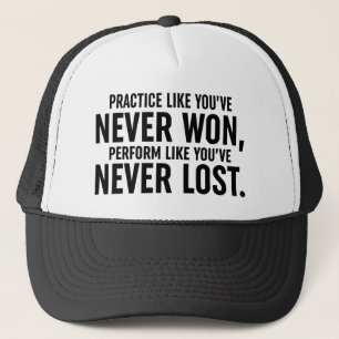 Praktijk zoals je nog nooit hebt gewonnen trucker pet