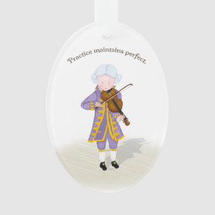 "Praktijken houden perfecte Mozart in stand" Ornament