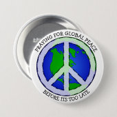 Praktijken voor de World Peace Earth Button (Voorkant /achterkant)