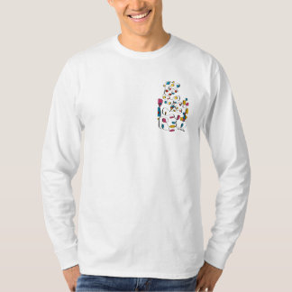 PraktijkLiefde Abstract T-shirt door David Flynn