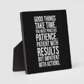 Praktijkpatiënt - Motivatie succes Fotoplaat (Voorkant)