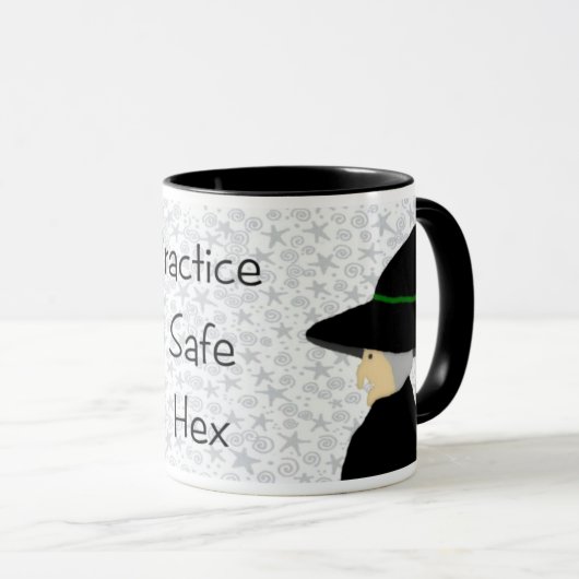 Praktijkveilige hex-heks-Mok Mok (Voorkant rechts)