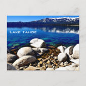 Praktisch Briefkaart van het Tahoe-meer (Voorkant)