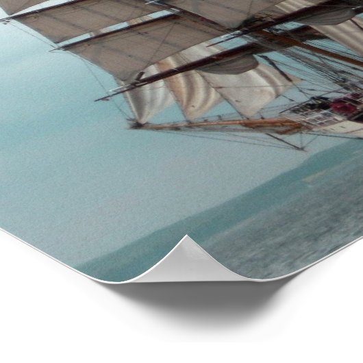 Praktisch Tall Ship Poster (Hoek)