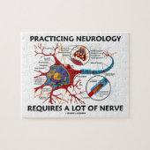 Praktische neurologie vereist veel zenuwen legpuzzel (Horizontaal)