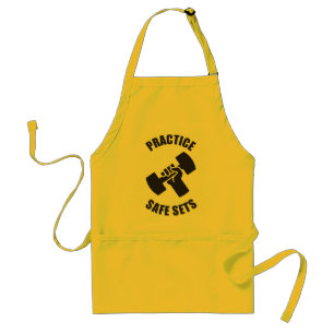 Praktische veilige sets - Gym-Humor Standaard Schort