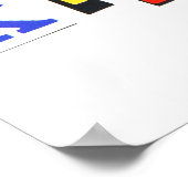 Praktische willekeurige bewustwording poster (Hoek)