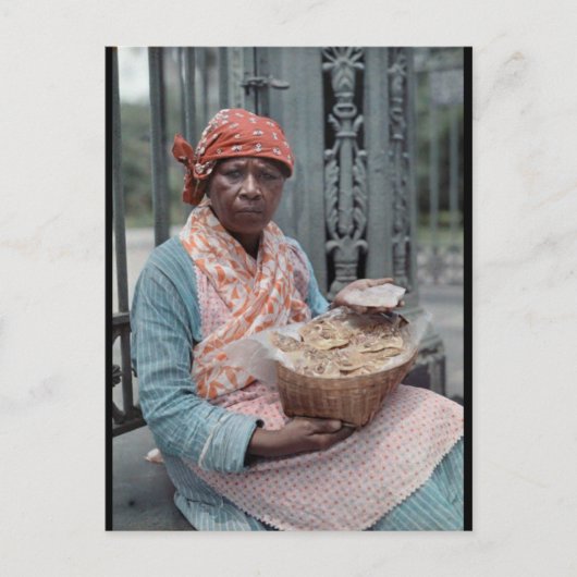 Praline Sales Jackson Square Franse wijk Briefkaart (Voorkant)