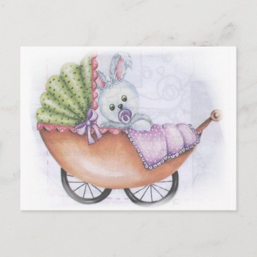 pram briefkaart (Voorkant)
