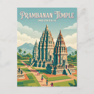 Prambanan Tempel Indonesië Briefkaart