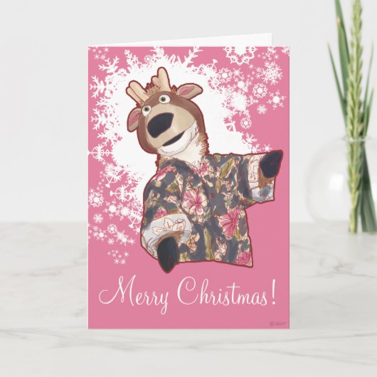 Prancer Christmas Kaart (Voorkant)