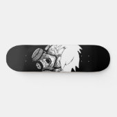 Prancha de Skate (Shape) Art Mask Skateboard (Horizontaal)