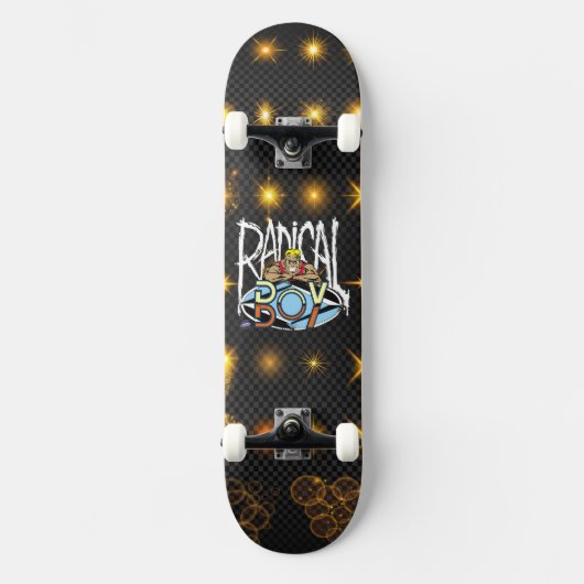 Prancha de Skate Stelar Radical Boy® Skateboard (Voorkant)