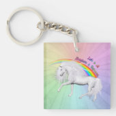 Pranching door positiviteit sleutelhanger (voorkant)