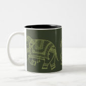 Prancing Elephants - Mug (Gauche)