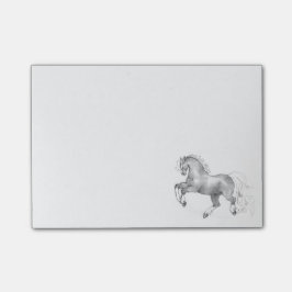 Prancings Dapple Gray Horse Post Sticky Notes
