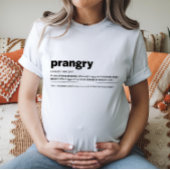Prangry Maternity Shirt Grappig Gift
