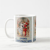 Prang's Kerstkaart (ca. 1886) Mok (Links)