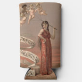 Prang's Valentijn Kaarten AD, Vrouw & Cherubs (Voorkant)