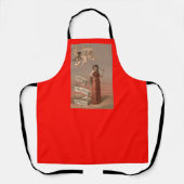 Prang's Valentijn Kaarten AD, Vrouw & Cherubs Schort (Voorkant)