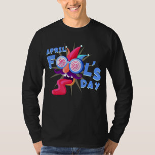 Prank Gekke April Fools Day Joke Funny Party Costu T-shirt