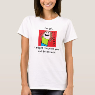 Pranky Evil Laugh Women's T-shirt-Shirt T-shirt