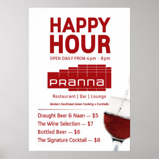 Pranna Happy Hour Poster Lighter Rouge Jul-23