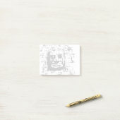 Prasat Bayon Face Post-it® Notes (Op bureau)
