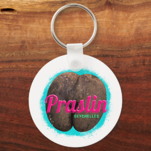 Praslin Seychellen Indische Oceaan  souvenir Sleutelhanger