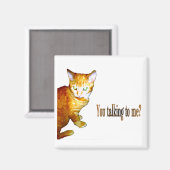 Praten met mij - Magnet Magneet (Voorkant / Achterkant)