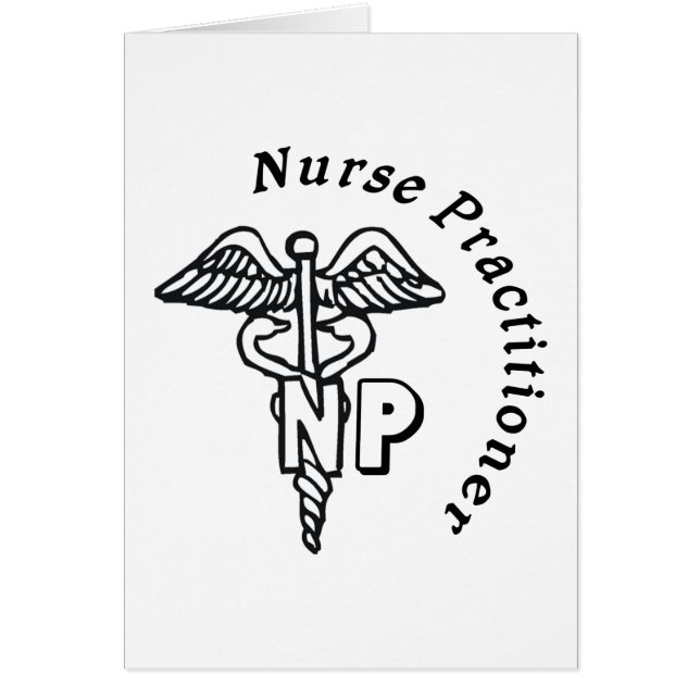 PRATICIENNE D'INFIRMIÈRE DE LOGO DU NP DE CADUCÉE (Devant)