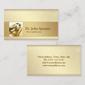 Pratique familiale - Carte de visite pédiatrique (Devant / Derrière)