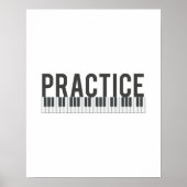 pratique piano décoration de motivation (Devant)