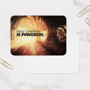 Pratique quotidienne