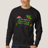 PRATIQUER LE Sweatshirt DE Noël AUTONOME SOINS (Devant)