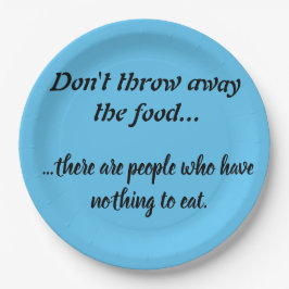 Prato De Papel conscious dish2 Papieren Bordje