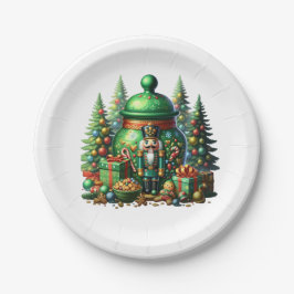 Prato de Papel (Paper Plate) Quebra-Nozes Papieren Bordje