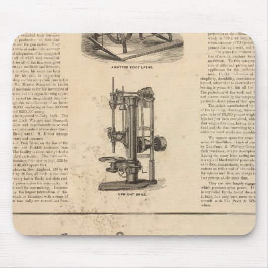 Pratt and Whitney Company Muismat (Voorkant)