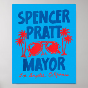 Pratt Burgemeester Van Los Angeles Californië 2026 Poster