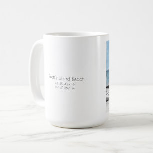 Pratt's Island Beach, Large Coffee Mok