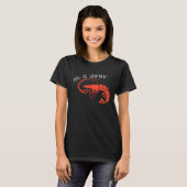 prawn food shrimp t-shirt (Voorkant volledig)