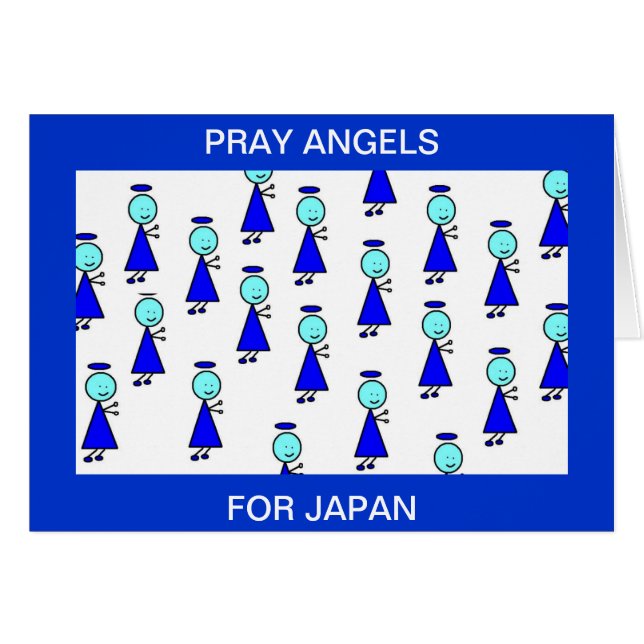 PRAY ANGELS VOOR JAPAN (Voorkant Horizontaal)