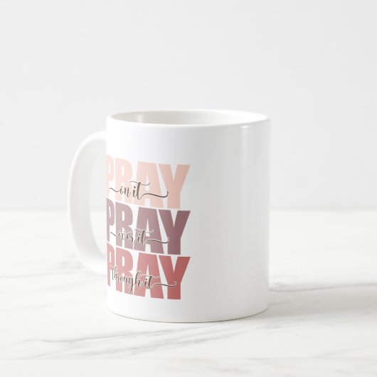 Pray Classic Mug (Devant gauche)