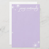 Pray Continual Briefpapier (Voorkant / Achterkant)