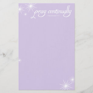 Pray Continual Briefpapier