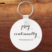 Pray Continual Sleutelhanger (Voorkant)