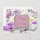 Pray een Manuscript voor het Briefkaart van vandaa (Voorkant / Achterkant)